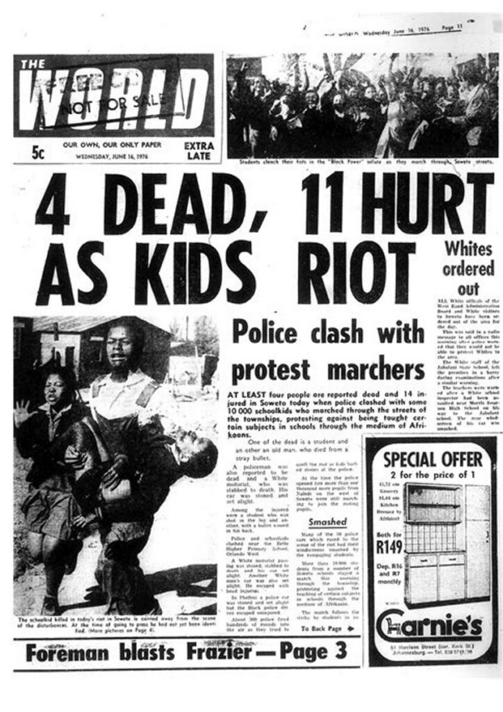 4 Dead 11 Hurt as Kids Riot – CAMP 1976@50 poster