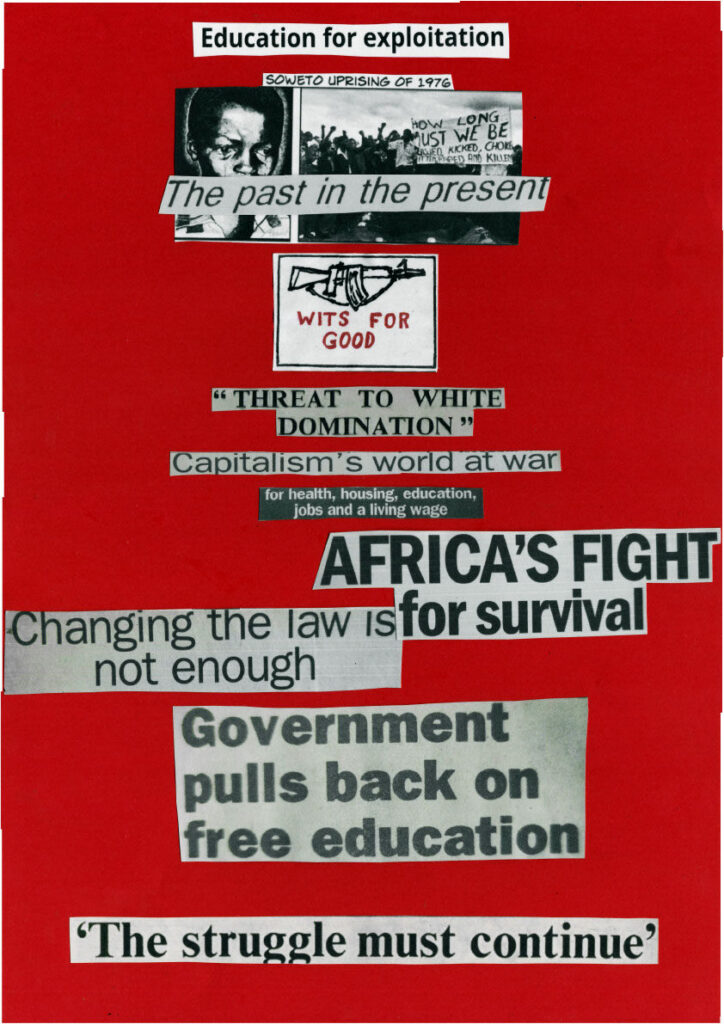 Education for Exploitation – CAMP 1976@50 poster