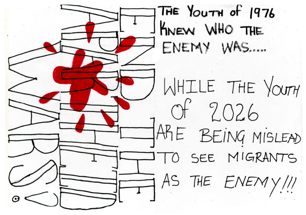 End the Apartheid Wars – CAMP 1976@50 poster