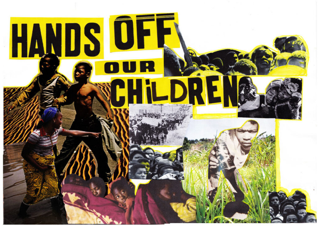 Hands Off Our Children – CAMP 1976@50 poster